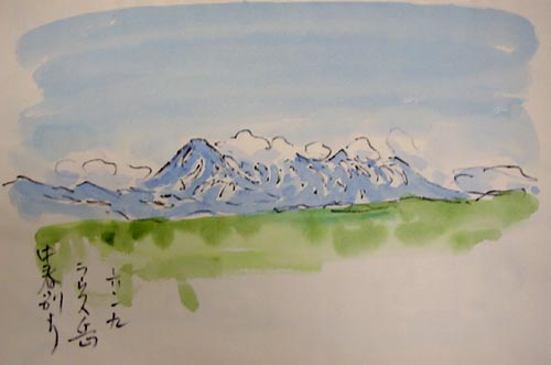 北海道札幌 絵画 販売 蒼い画廊(あおいがろう） 作品紹介 水彩画